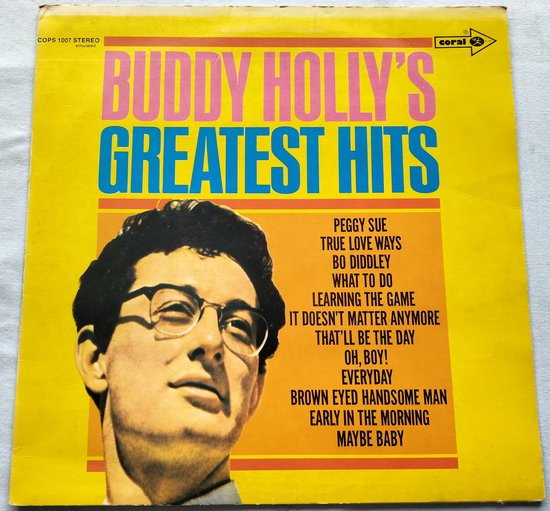 Buddy Holly's Greatest Hits (1967) LP