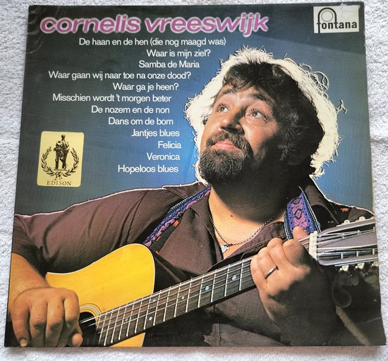Cornelis Vreeswijk - Cornelis Vreeswijk (1972) LP = als nieuw