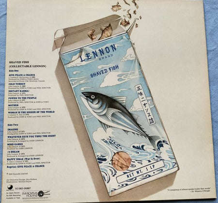 Lennon Plastic Ono Band – Shaved Fish LP