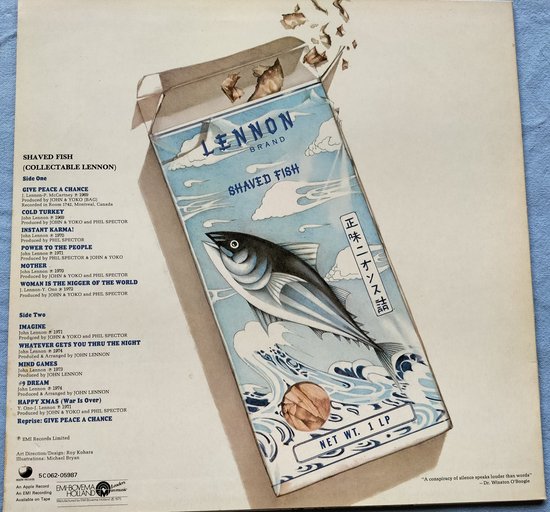 Lennon Plastic Ono Band – Shaved Fish LP