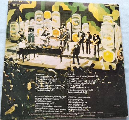 Fats Domino - Live at Montreux (1974) LP= als nieuw