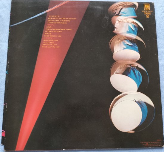 Supertramp - "...Famous Last Words..." (1982) LP = als nieuw