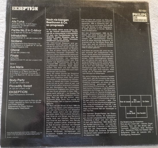 Ekseption – Ekseptional (1973) LP