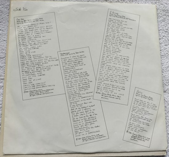 Franne Golde – Restless (1980) een haarlijntje LP