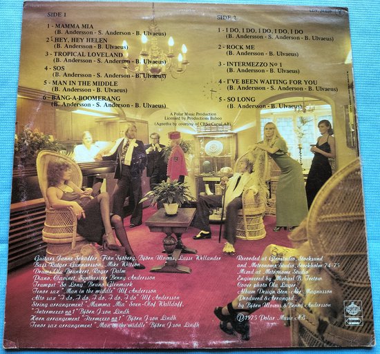 ABBA ‎– ABBA (1975) LP