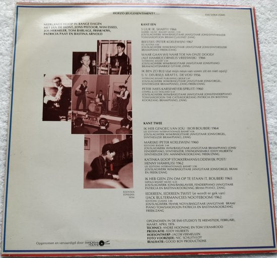 Neerlands Hoop in Bange Dagen - Hoezo Jeugdsentiment?... (1976) LP