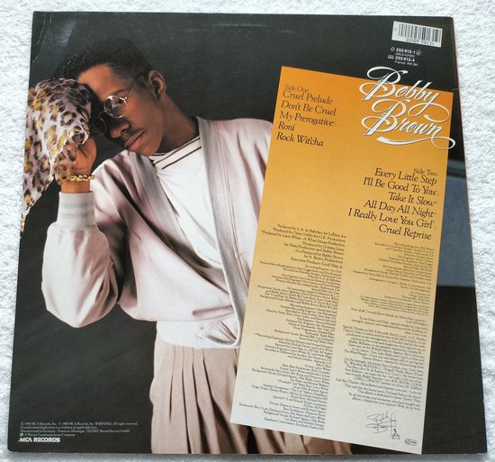 Bobby Brown - Don't Be Cruel (1988) LP