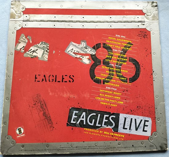 Eagles - Eagles Live (1980) 2XLP