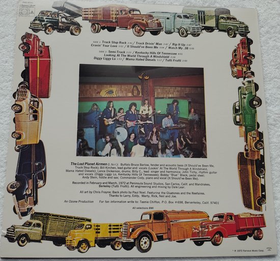 Commander Cody And His Lost Planet Airmen (1972) LP