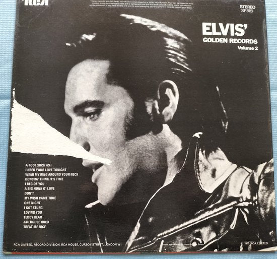 Elvis Golden Records Vol. 2 (LP)
