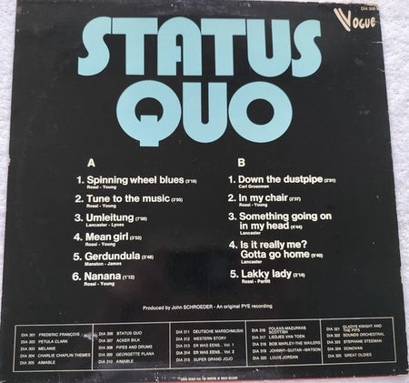 Status Quo – Status Quo (1978) – LP = als nieuw
