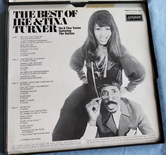Ike & Tina Turner featuring The Ikettes – The Best Of Ike & Tina Turner (1973) 2XLP