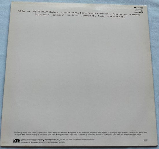 Crosby, Stills, Nash & Young - So Far (1974) LP