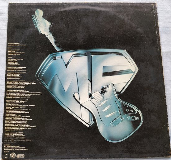 Mother's Finest ‎– Another Mother Further LP = als nieuw