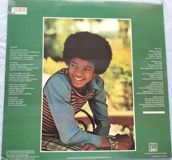Michael Jackson – Music & Me (1973) LP