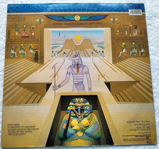 Iron Maiden - Powerslave (1984) LP