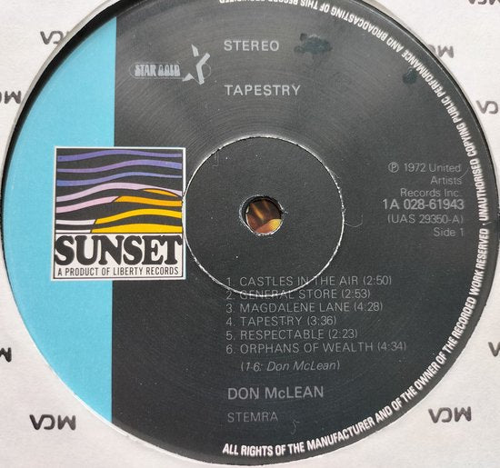 Don McLean – Tapestry (1980) LP