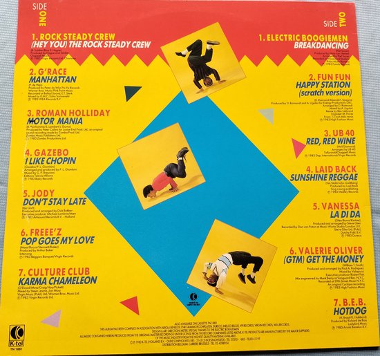 Electric Boogie (1983) LP= als nieuw