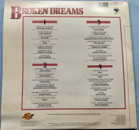 Broken Dreams (1984) 2XLP=als nieuw