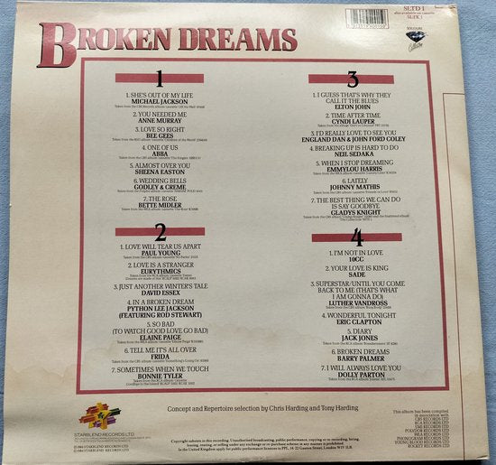 Broken Dreams (1984) 2XLP=als nieuw