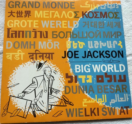 Joe Jackson - Big World (1986) 2XLP = als nieuw