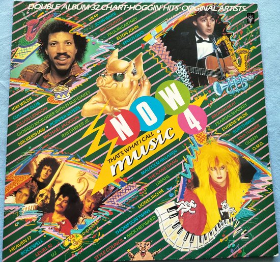 Now That's What I Call Music 4 (1984) 2XLP zijn als nieuw