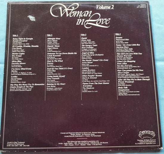Woman in Love, Volume 2 (1981) 2XLP