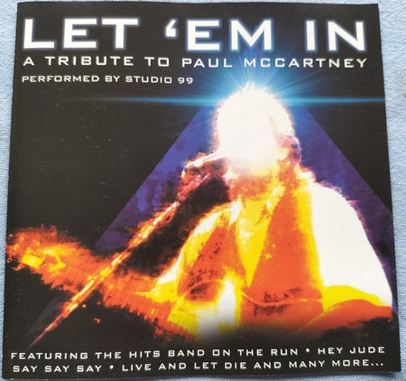 LET 'EM IN - A TRIBUTE TO PAUL MCCARTNEY - UITGEVOERD DOOR STUDIO 99 (1976) CD = als nieuw