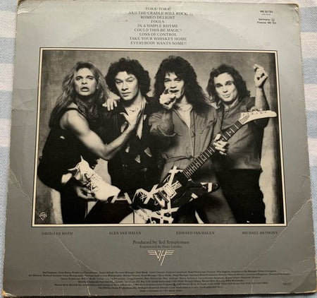 Van Halen ‎– Women And Children First 1980 LP Hoes zie Foto's