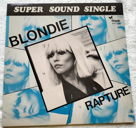 Blondie ‎– Rapture (1981 LP Vinyl, 12", 45 RPM, EP, Stereo = als nieuw