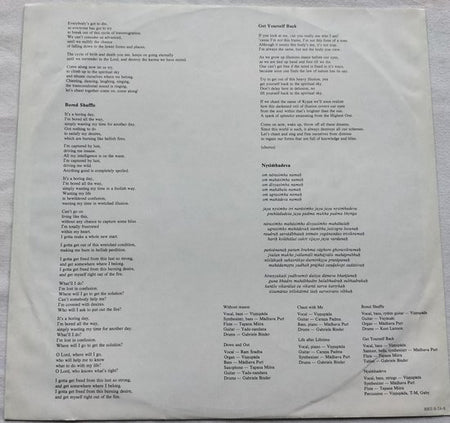 Rasa – Dancing On The Head Of The Serpent (1982) LP= als nieuw