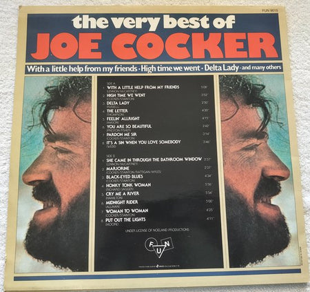Joe Cocker – The Very Best Of Joe Cocker (1970) LP