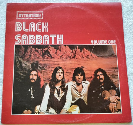 Black Sabbath – Attention! Black Sabbath Volume One (1973) LP