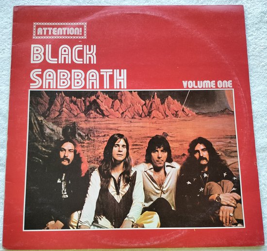 Black Sabbath – Attention! Black Sabbath Volume One (1973) LP