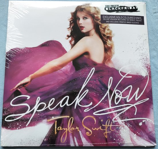 Taylor Swift – Speak Now (2010) 2XLP Gold =Sealed