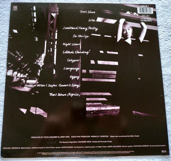 Suzanne Vega - Solitude Standing (1987) LP