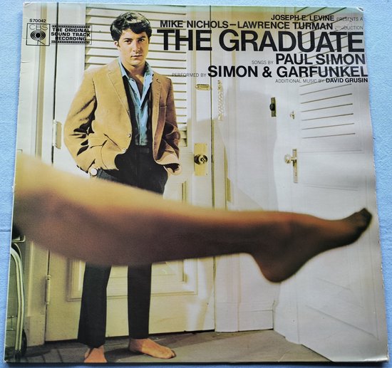 Simon & Garfunkel - The Graduate (1968) LP = als nieuw
