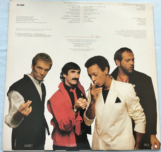 The Nylons - One Size Fits All (1982) LP = in nieuwstaat