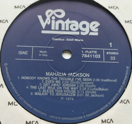 Mahalia Jackson – 24 Greatest Songs (1974) 2XLP