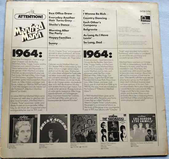 Manfred Mann – Attention! Manfred Mann! Vol. 2 (1975)
