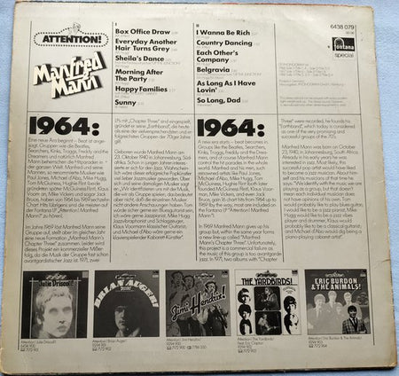 Manfred Mann – Attention! Manfred Mann! Vol. 2 (1975)