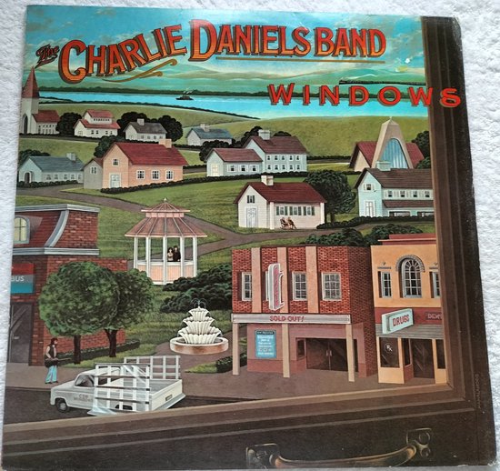 The Charlie Daniels Band - Windows (1982) – LP= als nieuw