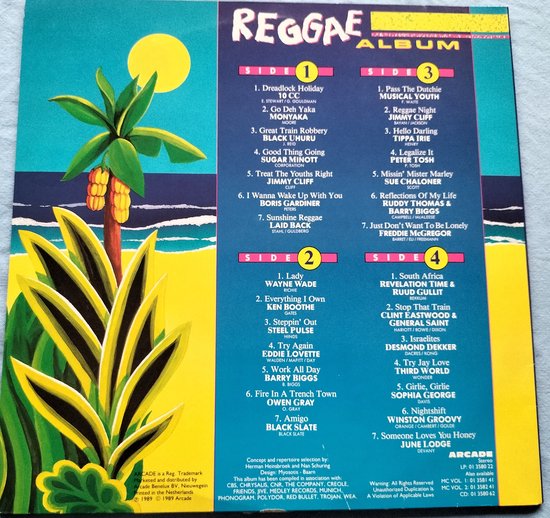 Reggae Album (1989) 2XLP = als nieuw