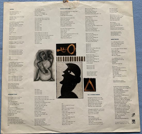 Joan Armatrading – The Shouting Stage 1988 LP is in Nieuwstaat. Hoes zie Foto's
