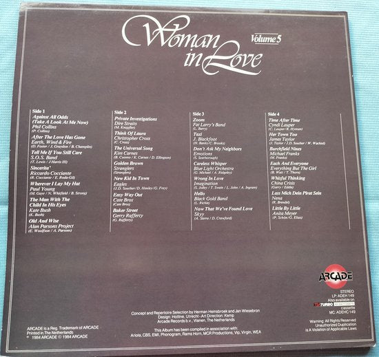 Woman In Love Volume 5 (1984) 2XLP