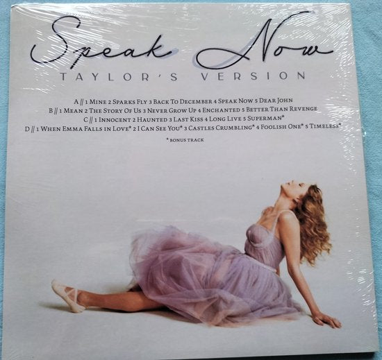 Taylor Swift – Speak Now (2010) 2XLP Gold =Sealed