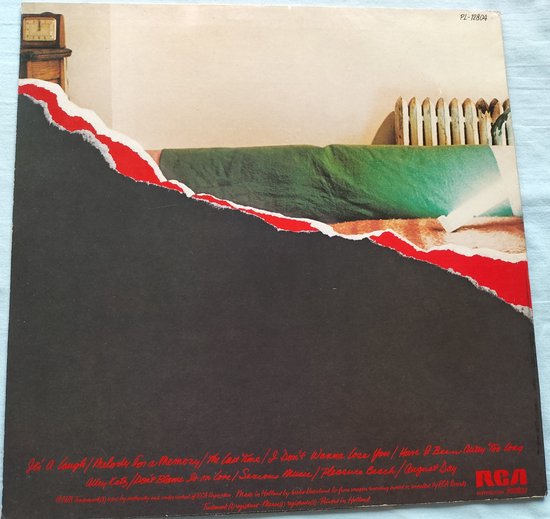 Daryl Hall & John Oates - Along the Red Ledge (1978) LP = als nieuw