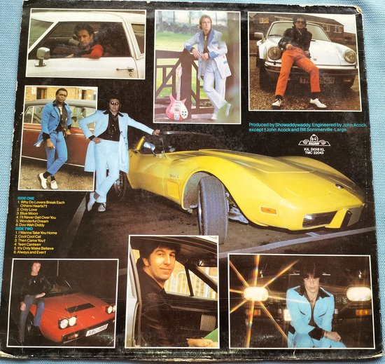 Showaddywaddy - Bright Lights (1980) LP = als nieuw