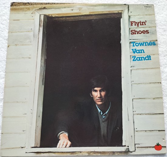 Townes Van Zandt - Flyin' Shoes (1978) LP = als nieuw