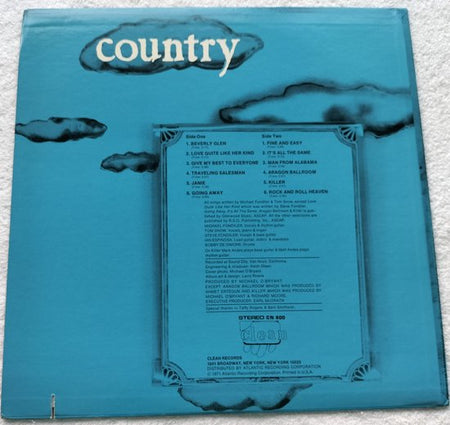 Country – Country (1971) LP = is als nieuw